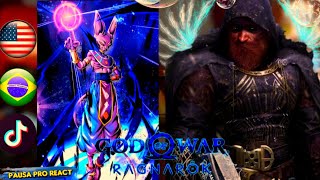 Norse Gods React To God Bills || God Of War Ragnarok || Dragon Ball Super | Gacha