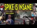 Valorant Streamers React To LEV spikeziN INSANE 1v2 CLUTCH &amp; Sato EVIL LAUGH Against ENVY In VCT