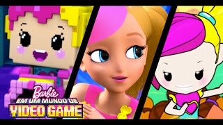 Trailer de Barbie™ Em um MUNDO de VIDEO GAME | Barbie Em um Mundo de Video Game | Barbie Português screenshot 5