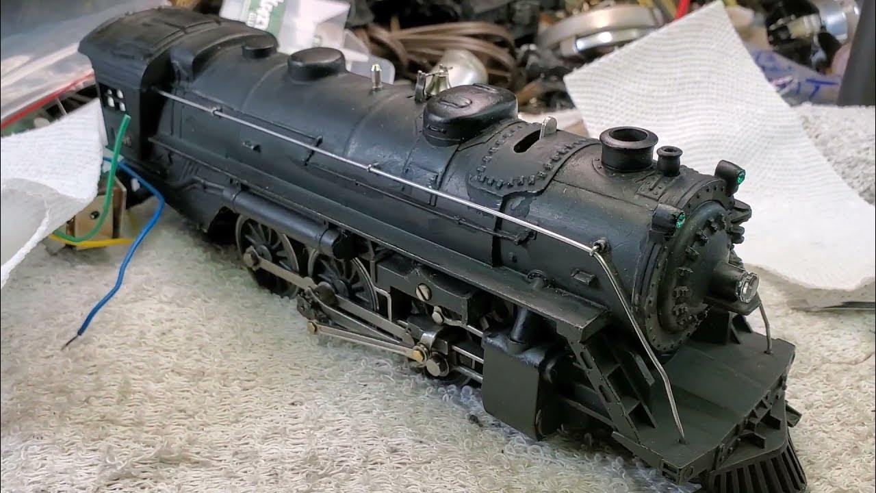 Lionel 1666 Steam Engine Prewar O Gauge Tinplate Train New Motor