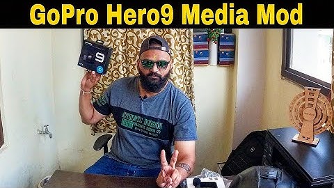 GoPro Hero 9 Black Media mod | Motovlogging Setup | How To Connect With External Mic