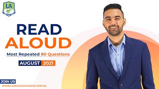 PTE Speaking Read Aloud | August 2021 Exam Prediction | Language Academy PTE NAATI and IELTS Experts