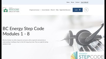CHBA BC offers Energy Step Code Training