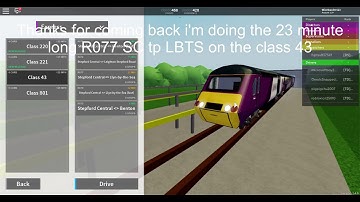 Route R077 SCR Timelapse. Part of all the routes series