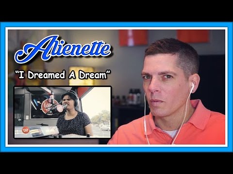 Alienette Reaction | "I Dreamed A Dream" (J'avais revé) LIVE on Wish 107.5 Bus