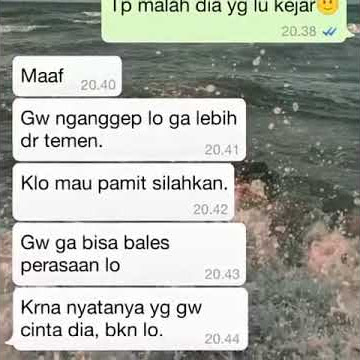 Chatting paling sedih