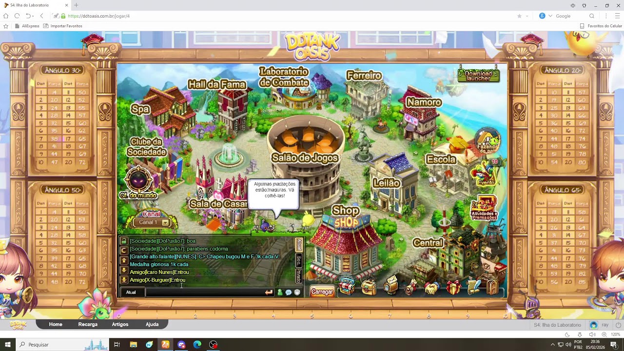 DDTANK OASIS - TORNEIO EQUILIBRADO  VALENDO CUPONS !!!