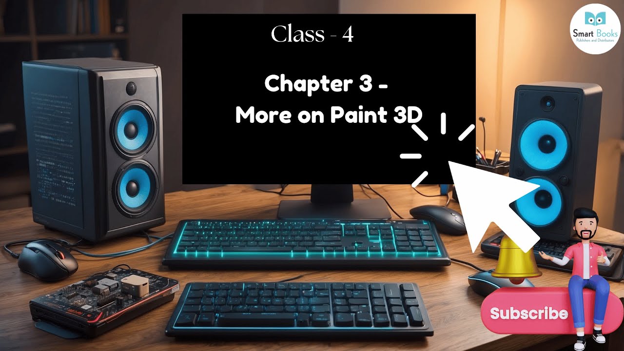Chapter 3: More on Paint 3D | Computer Class 4 | Smart Lecture | Smart ...