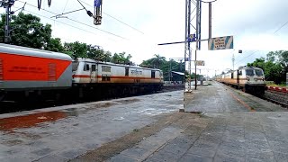 Legendary Crossing | UP Coromandel Express meets Down Yesvantpur Duronto Express in SER