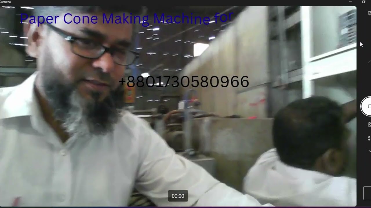 Paper Cone Making Machine for Spinning Factory 1