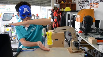 手勢控制篇-DOBOT機械手臂 /機器人- QTS品測科技