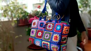 Borsa granny moda primavera. Fashion granny spring bag. - YouTube
