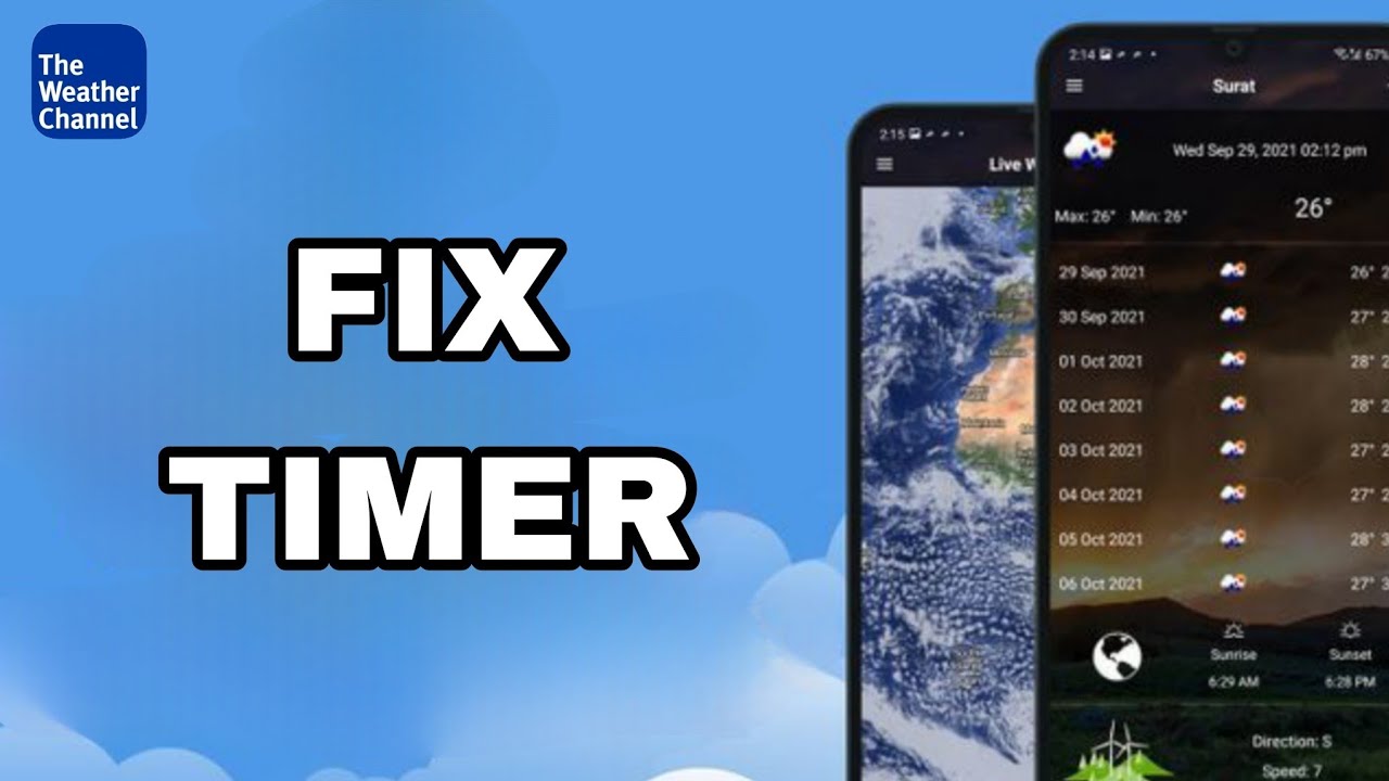 How To Fix And Solve Timer On The Weather Channel App | Final Solution ...