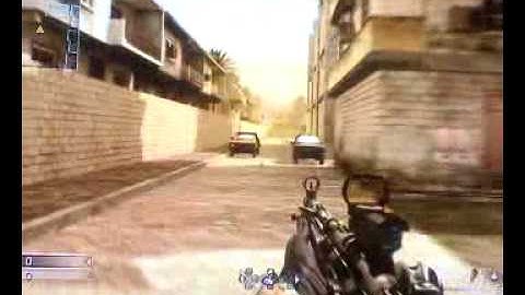 Cod4 Backlot No-Old School Glitch Get Out Of Map