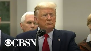 Trump says he will "most likely" get tested for coronavirus