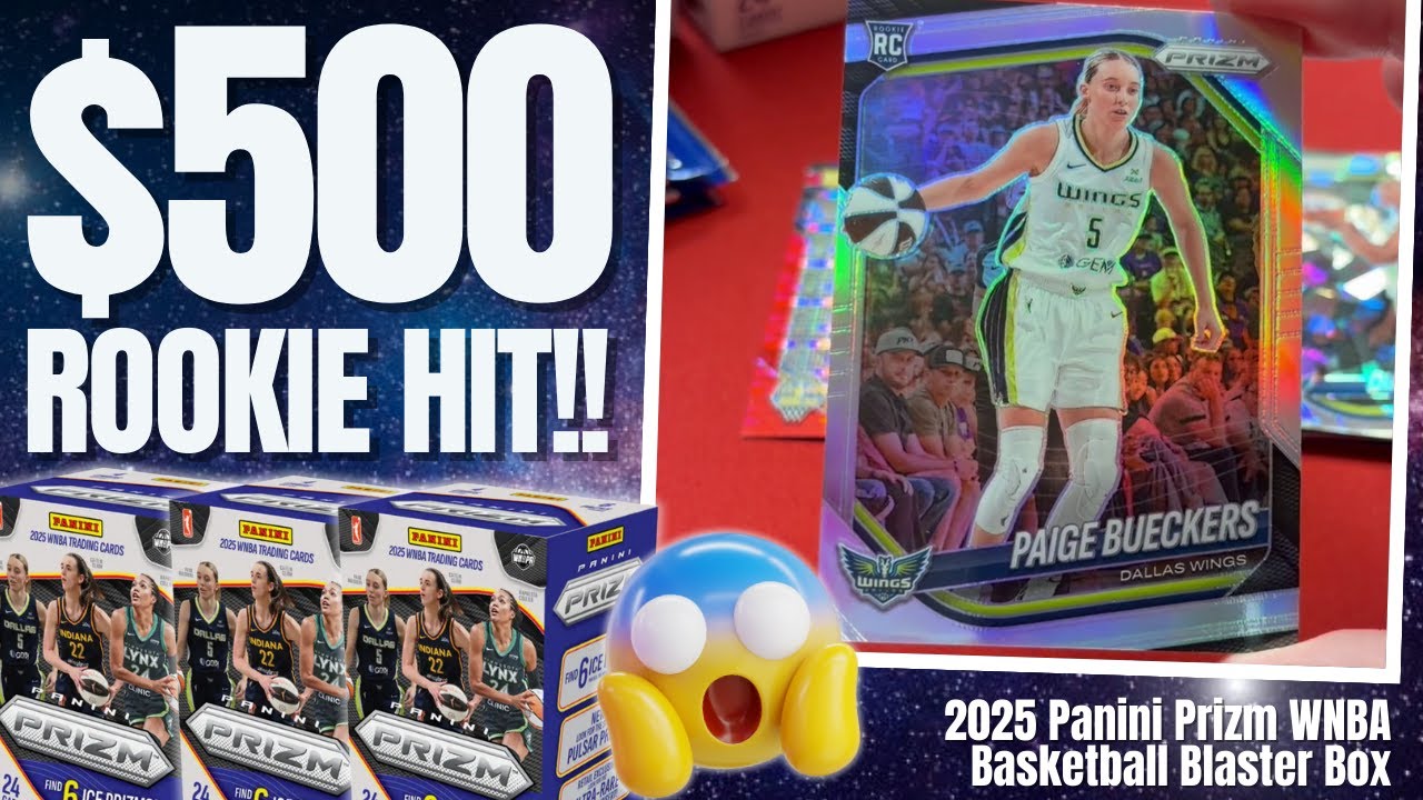 ХИТ НОВИЧКА ЗА 500 ДОЛЛАРОВ!!! Наборы Panini Prizm WNBA Blaster Boxes 2025 года полны!!!