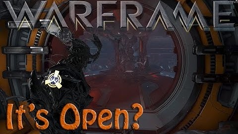 Warframe - Infested Liset Door NOW OPENS?