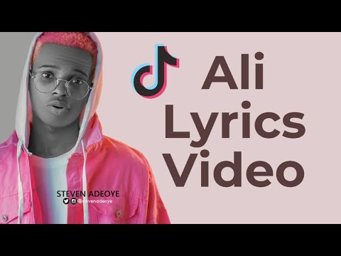 Steven Adeoye - Ali {official Lyrics video} Ali go to school