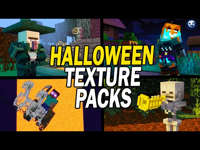 Minecraft CLASSIC Fall / Halloween Texture pack.