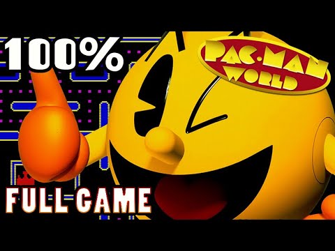 Pac-Man World FULL GAME 100% Longplay (PS1)