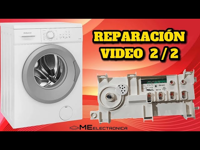 Placa Lavarropas PHILCO PHLF070B "fuente, motor más sorpresas" 2/2 YouTube