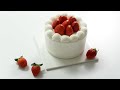 진짜 맛있고 촉촉한 딸기케이크 / Strawberry Cake Recipe