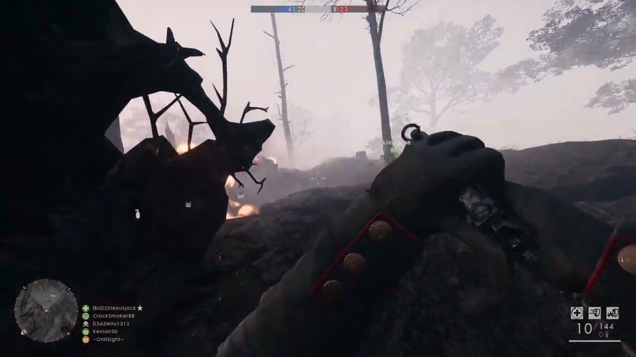 Battlefield 1 Loadout MachinenPistole M1912 & M1911 TDM Rupture