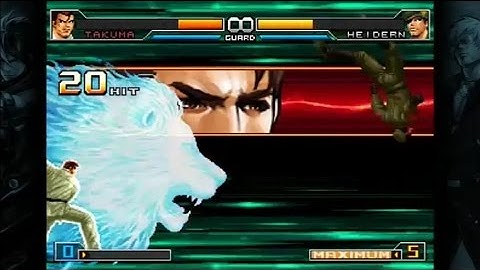 KOF2002UM - [Takuma] MAX 2 combo