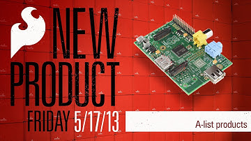 SparkFun 5-17-13 Product Showcase: Raspberry Pi - Model A