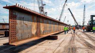 Building a City Over Moving Trains: 100,000 Tons of Steel Platform
