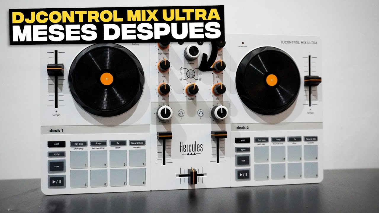 Hercules' DJControl Mix Ultra is a Super-Portable Mobile DJ Controller