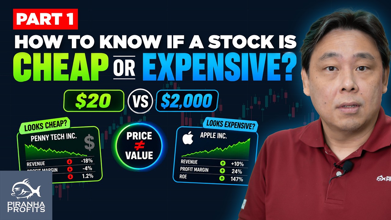 How to Know if a Stock is Cheap or Expensive? Part 1 of 2