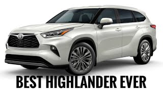 2021 Toyota Highlander Best Third Row SUV