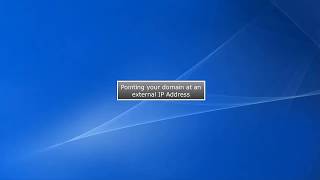 Pointing your Domain at an External Web Server using A Records