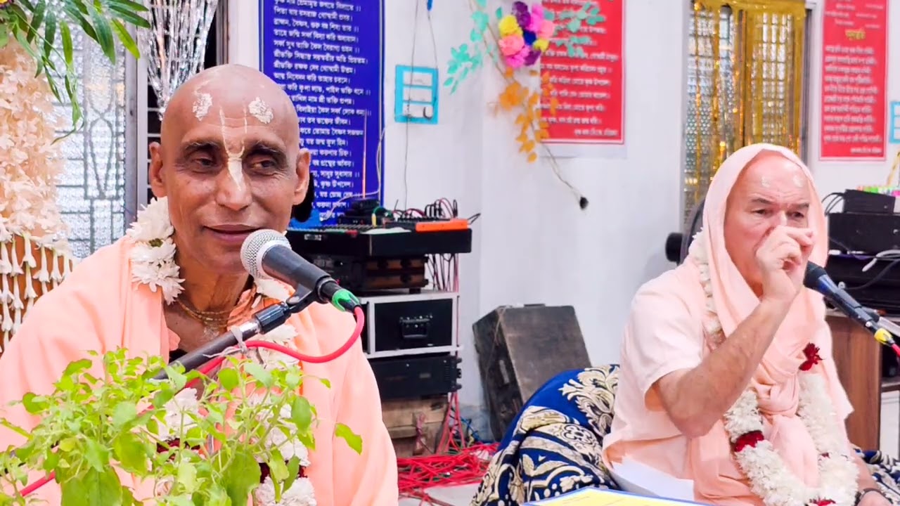 Gaura Avirbhav Maha Mahotsava, katha together Srila Bhaktivedanta Sudhadwati Maharaj