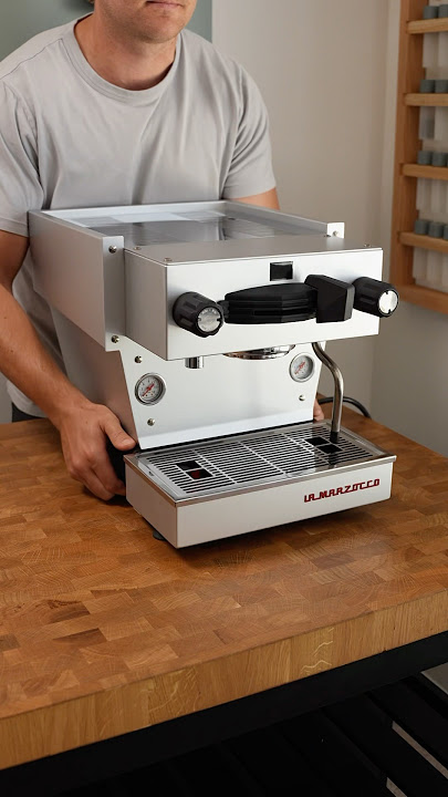Unboxing a La Marzocco Linea Mini espresso machine