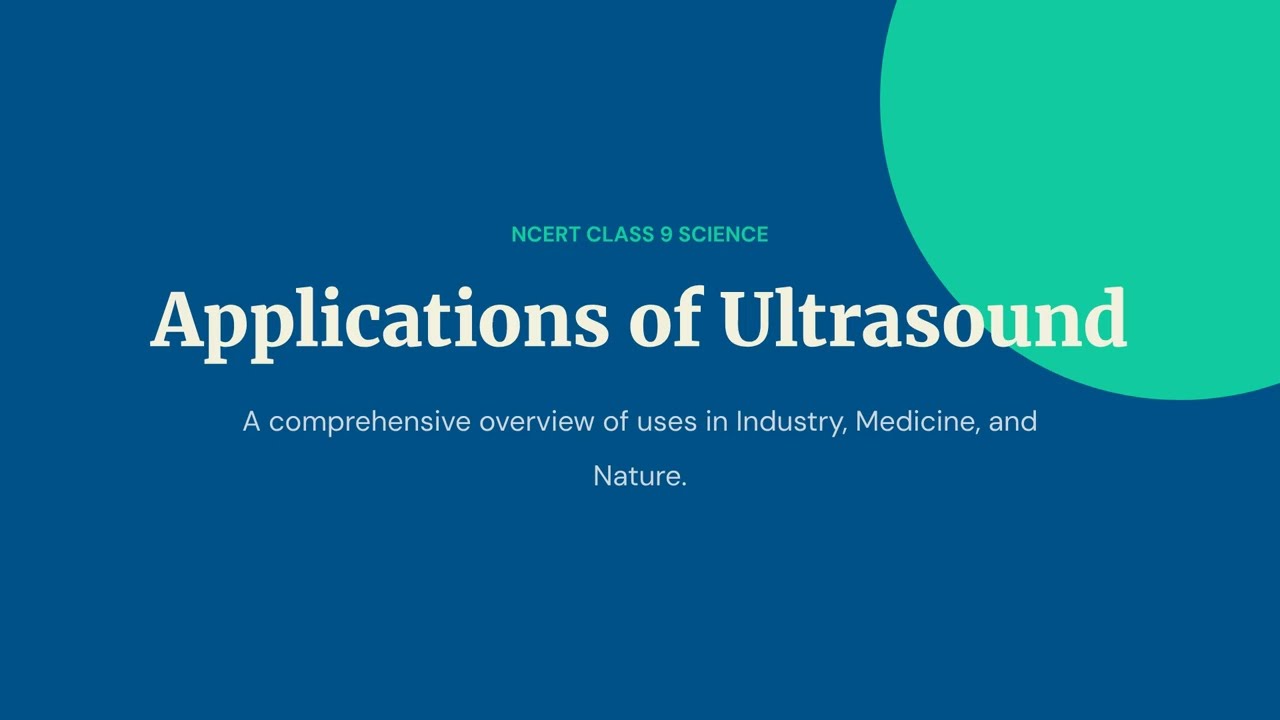 Applications of Ultrasound 