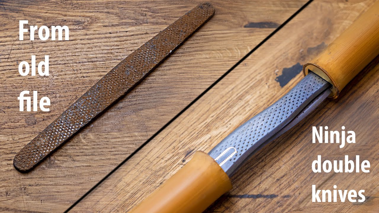 Making a Knife from an Old Chisel 