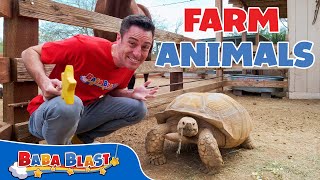 Learn About Farm Animals  Part 1| Learning  Videos for Kids | Baba Blast!