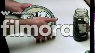 001 How to dye a golf disc; stencil, layer and spin