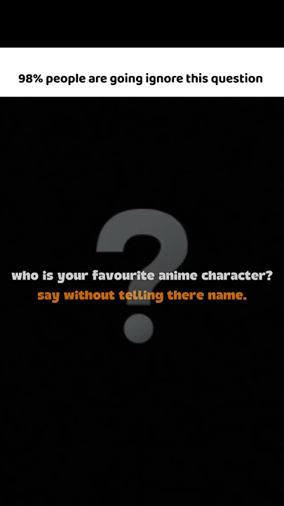 who is your favourite anime character 🧿 #anime #shorts #animeedits #quiz