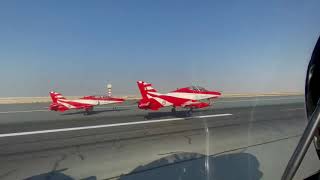 Watch us perform live today at #Dubai Airshow 2021 1400 hrs GST #Dubaiairshow2021