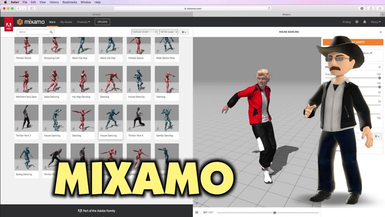 Le animazioni di Mixamo / 3D Game Development - YouTube