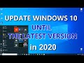 How to update Windows 10 to the latest version on the Microsoft website. Step-by-step