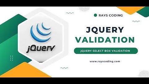 jQuery Select Box Validation || Dropdown Validation In jQuery