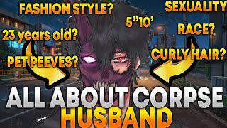 Famous ALL ABOUT CORPSE HUSBAND (RACE, HEIGHT, SEXUALITY, EYELINER ETC) Profile
