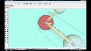 MMIS-02:  Water Molecule in Sketchup