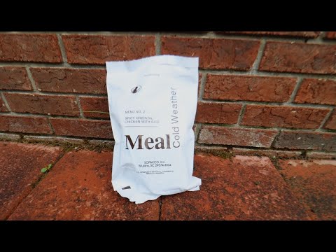 MRE COLD WEATHER SPICY ORIENTAL NOODLES MENU #2