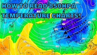 How to Read 850hpa Temperature Charts! Weather Explainer