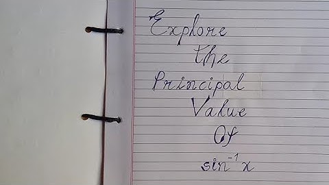 ISC MATHS PROJECT | Topic : Explore the principle values of sin^-1 x and  Vector algebra